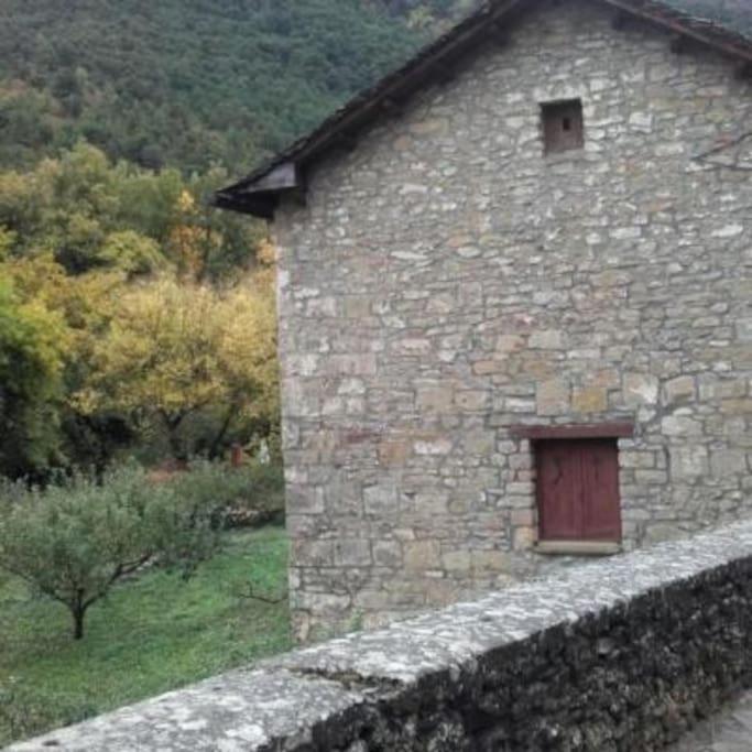 Casa Rural Barangua En El Pirineo Aragones Санта-Крус-де-ла-Серос Экстерьер фото