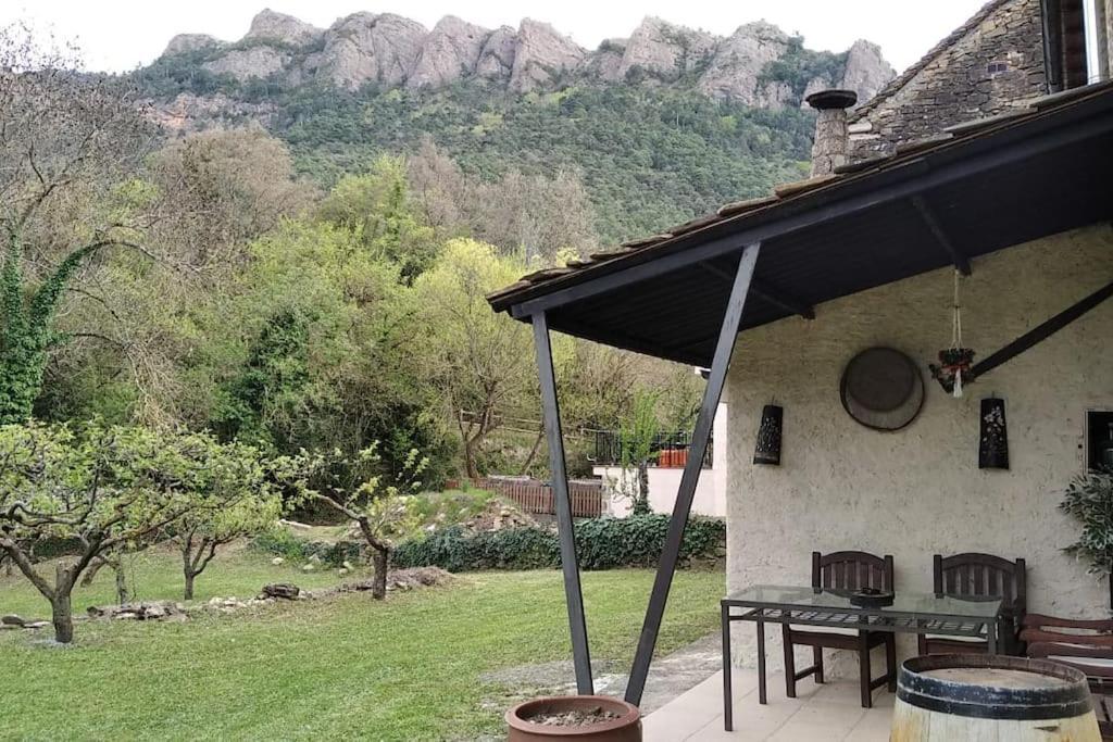 Casa Rural Barangua En El Pirineo Aragones Санта-Крус-де-ла-Серос Экстерьер фото